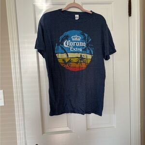 Corona Heather Blue Casual Tee